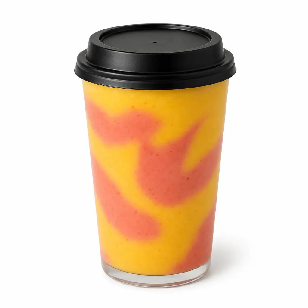 BATIDO DE FRESA Y MANGO