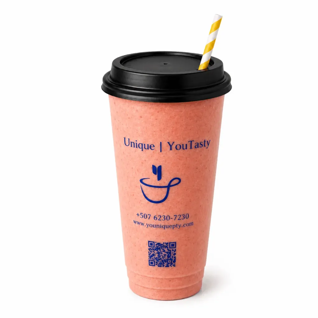 BATIDO DE SANDÍA Y FRESA