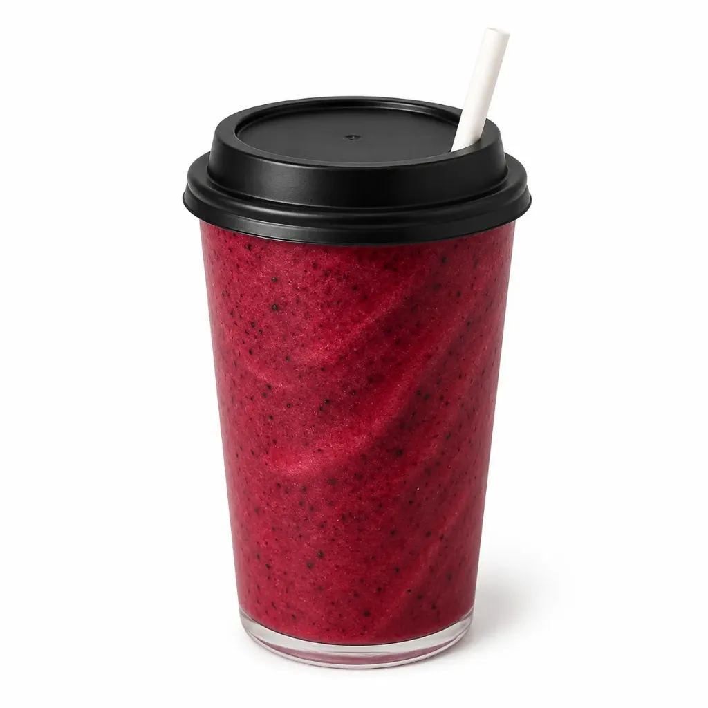 BATIDO DE FRUTOS ROJOS