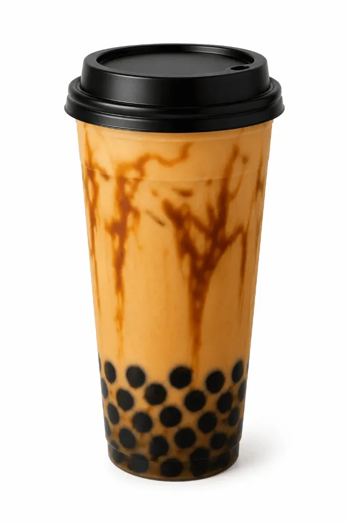 BROWN SUGAR CLASICO BUBBLE TEA (16 OZ)