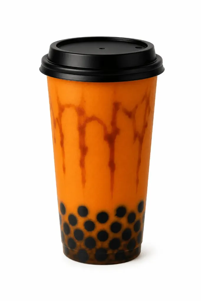 BROWN SUGAR THAI BUBBLE TEA (16 OZ)