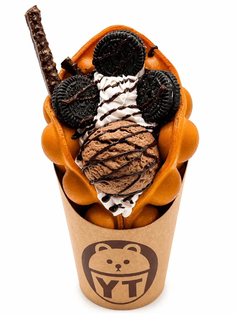 BUBBLE WAFFLES COCO MAX